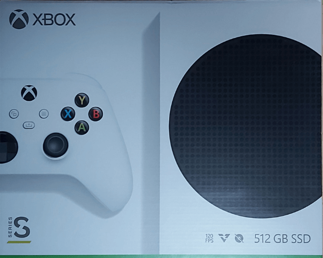 Xbox Series S box art for Xbox Series X